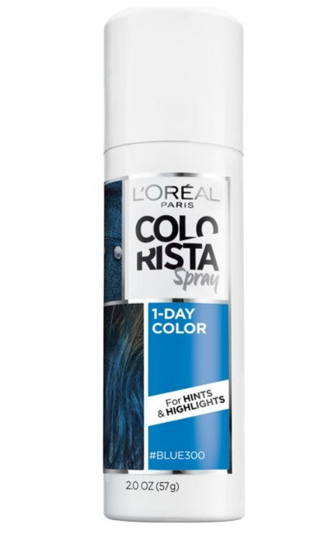 L'Oreal Paris Colorista 1-Day Hair Color Spray - Blue - 2.0oz - Bellso